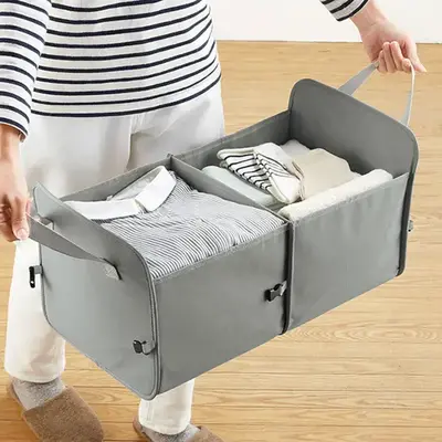 各部屋へたたんだ洗濯物を運ぶのに便利。 各部屋へたたんだ洗濯物を運ぶのに便利。