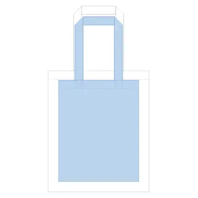 コットンリネントート(M)【ブルーライン】とのサイズ比較。 コットンリネントート(M)【ブルーライン】とのサイズ比較。