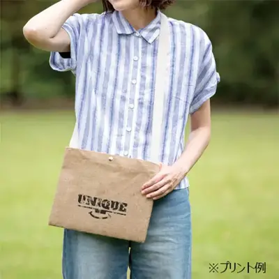 サイズイメージとシルク印刷1色名入れの例。 サイズイメージとシルク印刷1色名入れの例。