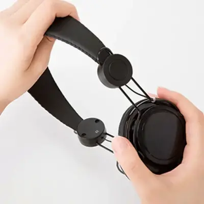 頭位に合わせヘッドバンドの長さが調整できます。 頭位に合わせヘッドバンドの長さが調整できます。