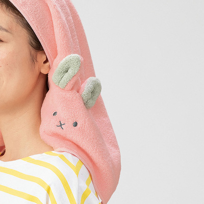 ドライヤーの時短にも。お風呂上がりのヘアターバンとして。 ドライヤーの時短にも。お風呂上がりのヘアターバンとして。