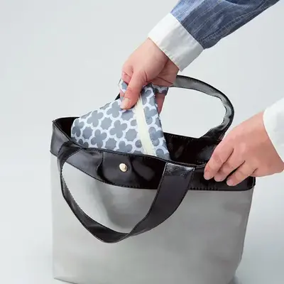 いつもメインのバッグなどに入れておきたいエコバッグです。 いつもメインのバッグなどに入れておきたいエコバッグです。