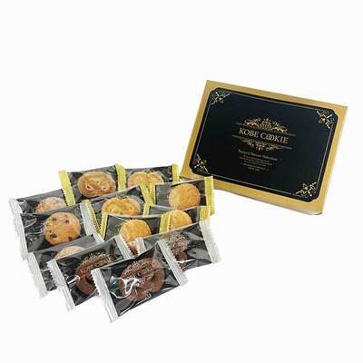 神戸のクッキー12枚入りのギフトボックスです。 神戸のクッキー12枚入りのギフトボックスです。