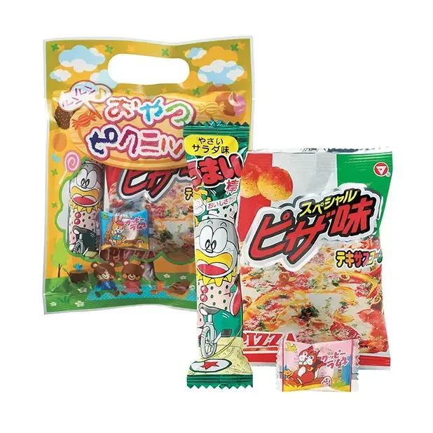 お子様が喜ぶお菓子のセットです。