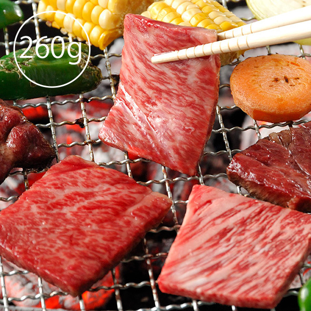 備長炭などの炭火で食べたい松阪牛モモ肉260gです。