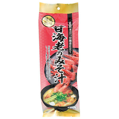 甘海老のみそ汁 甘海老のみそ汁