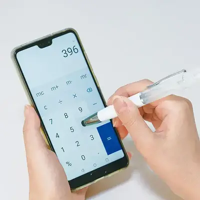 タッチペンとしても使用ができます。 タッチペンとしても使用ができます。