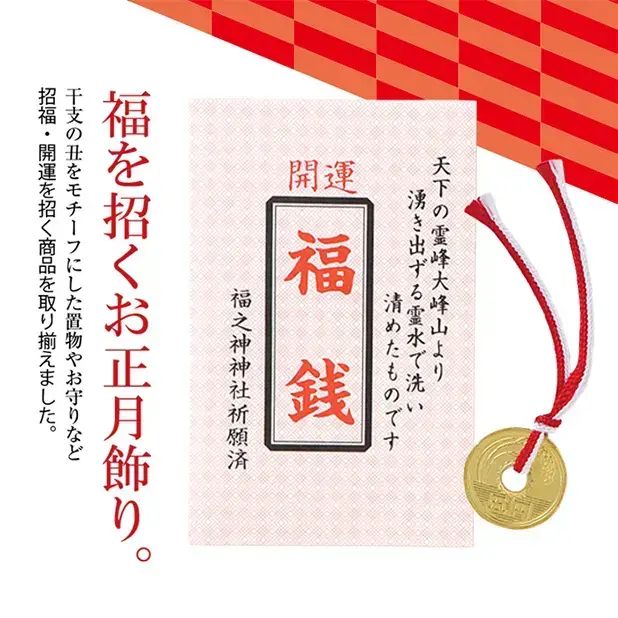 福之神神社祈願済みの福銭です。