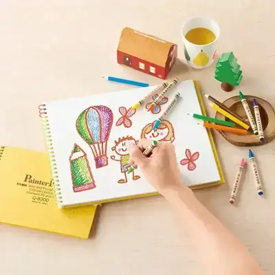 待ち時間に書いてもらったり、描いた絵を持ってきてもらい展示会を開いたり、イベント開催にもおすすめです。 待ち時間に書いてもらったり、描いた絵を持ってきてもらい展示会を開いたり、イベント開催にもおすすめです。