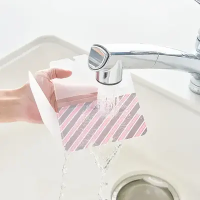 水道水で丸洗いでき衛生的にお使いいただけます。 水道水で丸洗いでき衛生的にお使いいただけます。