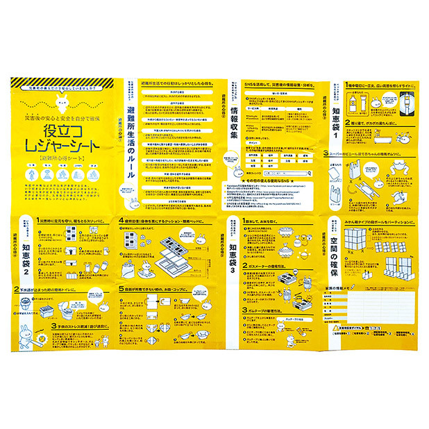 4等　役立つレジャーシート