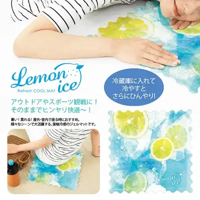 接触涼感のジェルマットで暑い夏を快適に。 接触涼感のジェルマットで暑い夏を快適に。