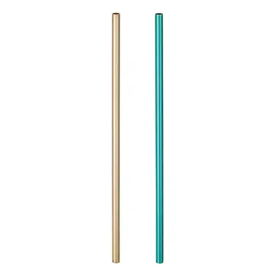 全長198mm。ゴールドとブルーグリーンの2本組。 全長198mm。ゴールドとブルーグリーンの2本組。