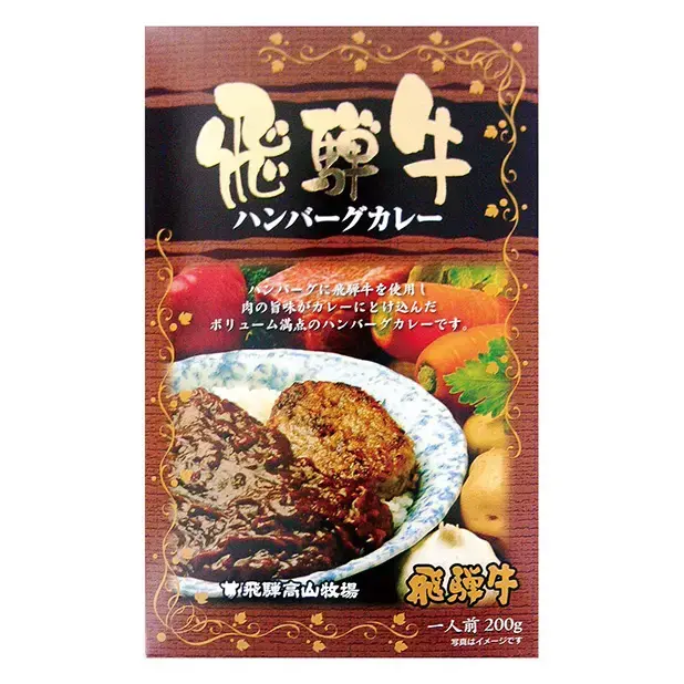 【3等】飛騨牛ハンバーグカレー200ｇ