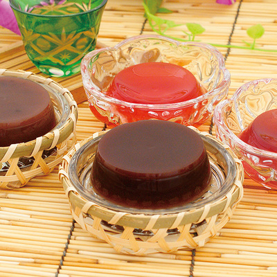 暑い夏に食べたい水ようかんです。 暑い夏に食べたい水ようかんです。