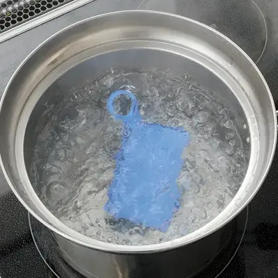 煮沸できるのでとても衛生的に使用できます。 煮沸できるのでとても衛生的に使用できます。