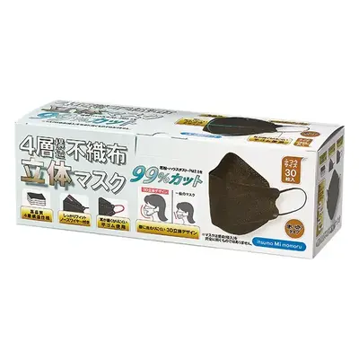 ブラック用化粧箱(マスク30枚入り) ブラック用化粧箱(マスク30枚入り)