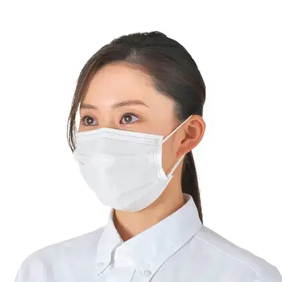 ノーズフィッター付きで流入、漏れを防ぎます。 ノーズフィッター付きで流入、漏れを防ぎます。