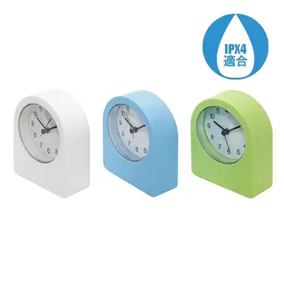IPX4適合の防水クロックです。 IPX4適合の防水クロックです。
