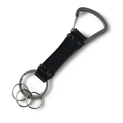 手になじむリサイクルレザーのキーホルダー 手になじむリサイクルレザーのキーホルダー