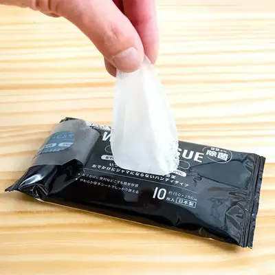 やわらか厚手シートでしっかり使えます。 やわらか厚手シートでしっかり使えます。