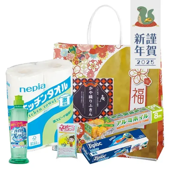 キッチン周りの消耗品6点の福袋です。