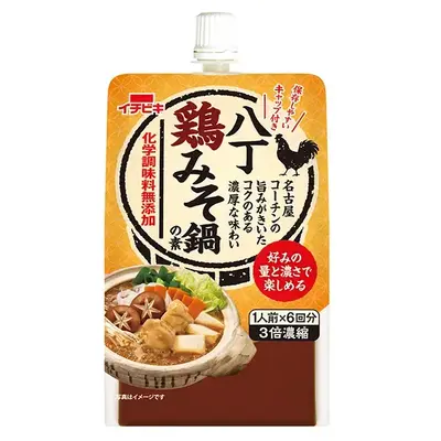 【2等】イチビキ 鶏みそ鍋の素 八丁味噌仕立て200ｇ