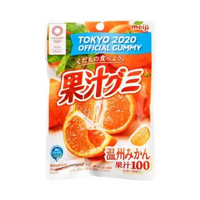 【4等】明治果汁グミ 温州みかん