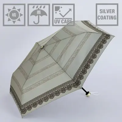 晴雨兼用、UV遮蔽率96%の折りたたみ傘。