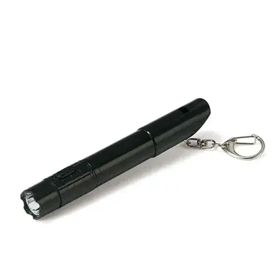 キーホルダー付きでバッグなどにぶら下げて携帯できます。 キーホルダー付きでバッグなどにぶら下げて携帯できます。