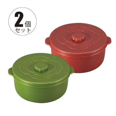 レッドとグリーンの2個セットです。 レッドとグリーンの2個セットです。