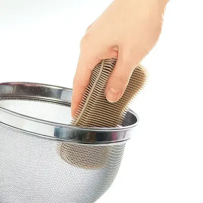 洗剤なしでも汚れ落ちがいいのがおすすめポイント。 洗剤なしでも汚れ落ちがいいのがおすすめポイント。