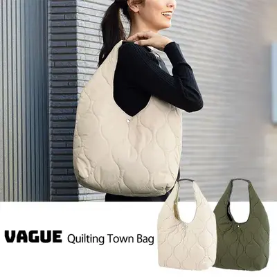 寒い時期に欲しくなるキルティングバッグです。