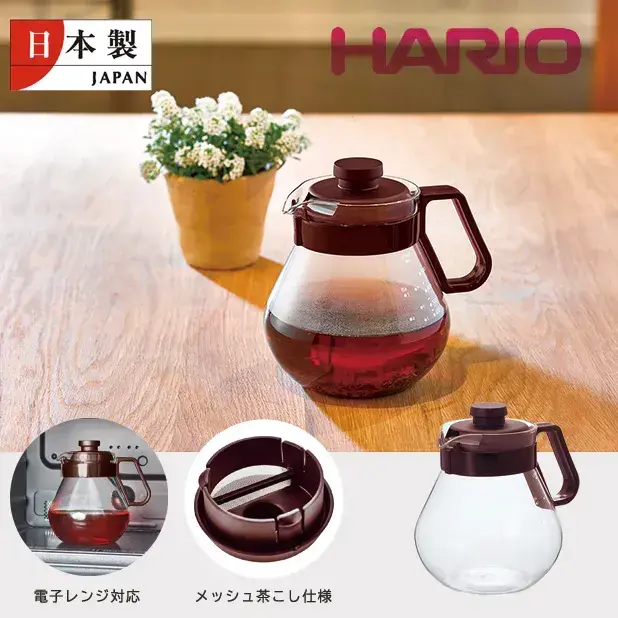 国内唯一の耐熱ガラスメーカー、HARIOのサーバーです。