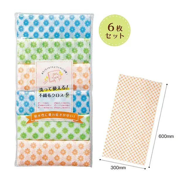 吸水性抜群のお掃除用不織布クロスです。