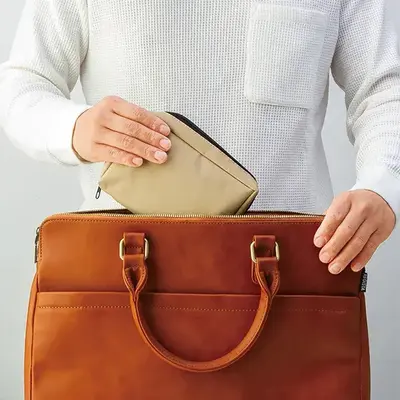 バッグインバッグで使える大きさです。 バッグインバッグで使える大きさです。
