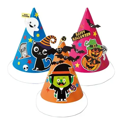 【B賞】ペーパーハロウィン帽子キット 【B賞】ペーパーハロウィン帽子キット