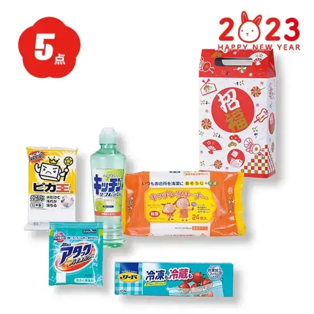手間いらず。福箱にすべてセットされた状態でお届けされます。