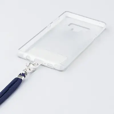 スマホケースに本体をセット スマホケースに本体をセット