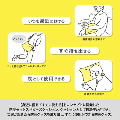 身近に備えてすぐ使えるをコンセプトにした商品です。