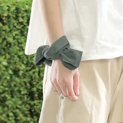 腕に巻いても 腕に巻いても