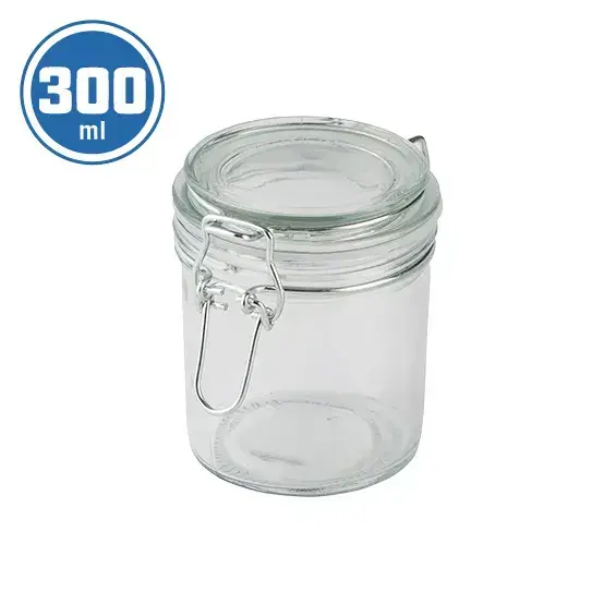 密閉ガラスジャー（300ml）