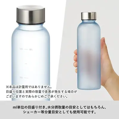 水分摂取量の目安としてはもちろん、シェーカー等分量目安としても使用可能です。 水分摂取量の目安としてはもちろん、シェーカー等分量目安としても使用可能です。