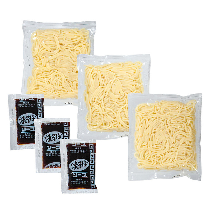  ゆで麺150ｇ×3  ソース35ｇ×3