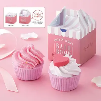 カップケーキ バスボム カップケーキ バスボム