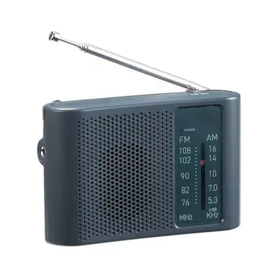 ワイドFMに対応した携帯ラジオです。