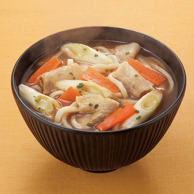 チゲうどん調理例 チゲうどん調理例
