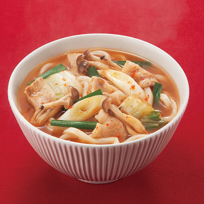 カレーうどん調理例 カレーうどん調理例