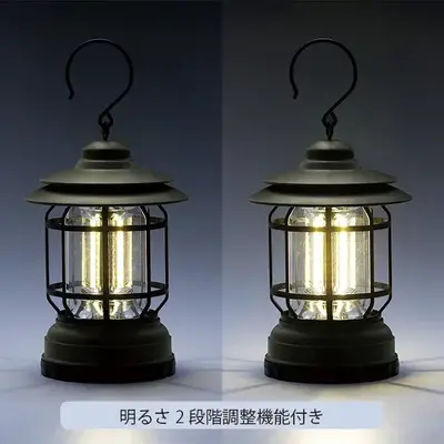 明るさ2段階調整機能付き。 明るさ2段階調整機能付き。