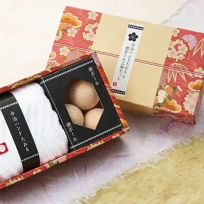 【2等】今治たおるとひのきボール3個組 【2等】今治たおるとひのきボール3個組